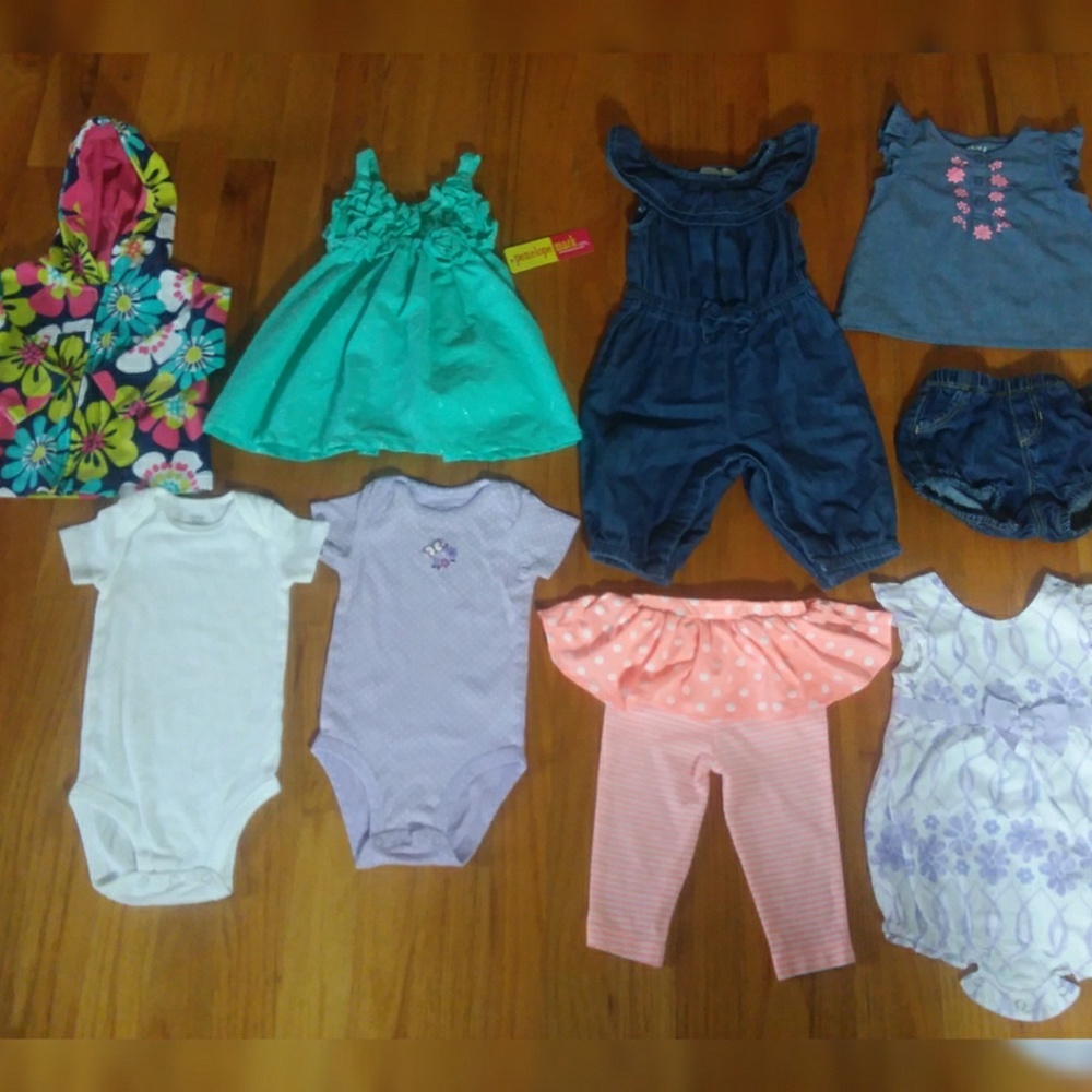 Cute Baby Girl Lot Bundle Size 3-6 Months